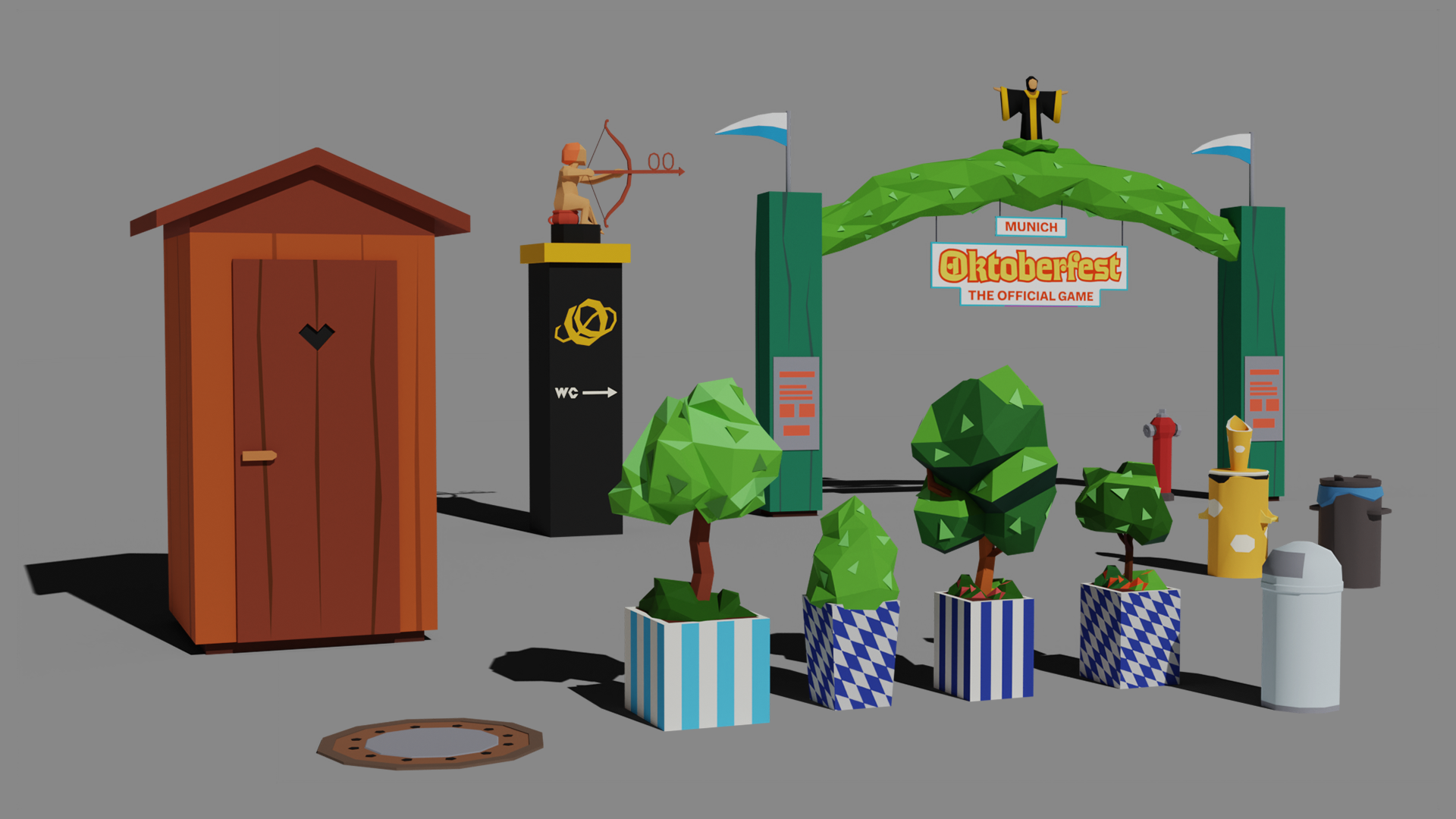 Oktoberfest Mini Assets Model