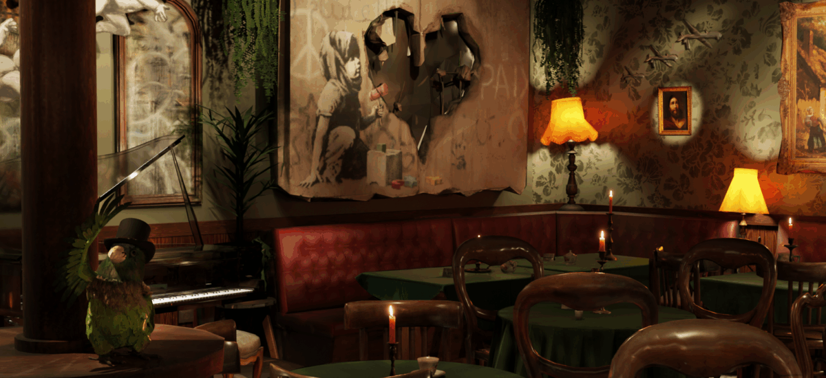 The Walled Off Hotel – Lobby